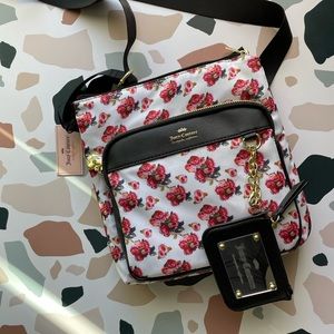 Juicy Couture Varsity Blooms Crossbody WITH TAGS